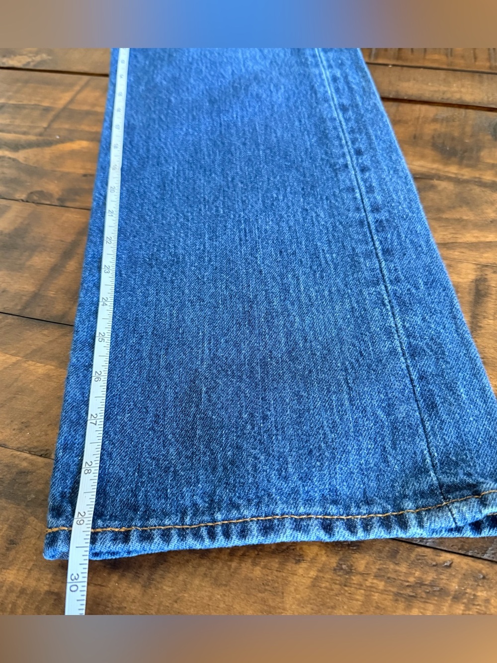 Levi’s 501 Straight Leg Button Fly Jeans, Men’s Size 31x30 - Picture 10 of 10